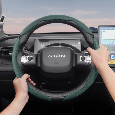 Breathable Leather Cover for Aion Wheel Car Interior Accessory Hocasen