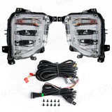 Front Bumper LED DRL Turn Signal for Pajero Sport
