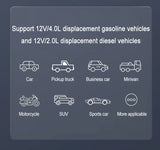 600A Compact Jump Starter for Up to 3.0L Gas Vehicles Car Interior Accessory EAFC