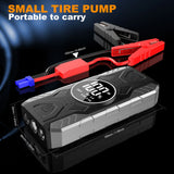 Car Jump Starter Power Bank with 150PSI Air Pump, Auto Emergency Starting Device for 12V Vehicles Car Jump Starter MINUS TWO