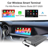 Wireless CarPlay Android Auto Retrofit Module for Alfa Romeo CarPlay Retrofit Module ANYFAR