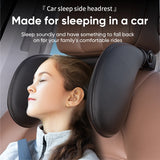 Ergonomic 360° Adjustable Auto Cervical Pillow with Memory Foam & Side Pads for Car Travel BMW Benz Car Interior Accessory OE
