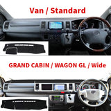 Premium Plush Dashboard Mat for Toyota Hiace 200 Series Dashboard Mat CATUSIKI