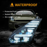 Upgrade Projector Headlights for Nissan GT-R 08-23 LED Ambient Light Vland