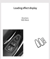 For BMW F30 F34 Door Window Switch Lifter Control Panel Frame Trim Sticker