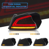 Vland Sequential LED Tail Lights for Subaru WRX VA 2015-2021 Car Interior Accessory Vland