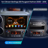 9-Inch Android 12 Multimedia Head Unit for Citroen Berlingo Android Head Unit JIUYIN
