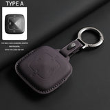 Leather Car Key Case Cover for Zeekr 7X Original Car Color Key Bag Cover Protection