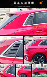 For Audi A3 S3 8Y Sportback 2021 To Present Car Rear Window Louver Decorative Sticker Auto Modification Accessories Car Decal