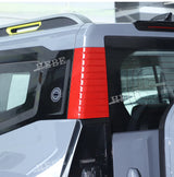 Red ABS Interior Cover Trim for Chery T2 Traveler 2023+