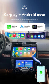 Android 14 Dual Screen Multimedia System for Land Rover Freelander 2