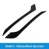 Rear Fog Light Trim Stainless Steel for Tesla Model 3