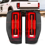 Tail Lights LED Smoked for Ford Ranger 2012-2022 Car Interior Accessory MAGIC COLORM