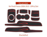 Ford Fiesta 2008-2014 Door Groove Mat Door Groove Mat OEM