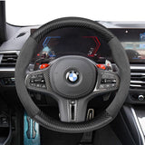 Suede Matte Carbon Fiber Cover for BMW Car Interior Accessory Hocasen