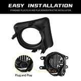 LED Fog Light Kit with DRL for Toyota Tundra 2014-2021 Car Interior Accessory MAGIC COLORM