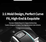 For Chery Tiggo 8 (2019-) Original Leather Center Console Gear Shift Knob Cover Anti Scratch Car Interior Tuning Accessories