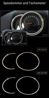 3D Rhinestone Interior Decals for Mini Cooper F54 F60