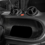 Real Carbon Fiber Dashboard Trim for Smart 453 Car Interior Accessory GMUNI