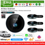 CarPlay AI Box for BMW ID6 ID7 ID8 Wireless Adapter