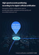 GPS Charger MFi Certified for Apple iPhone Tracker