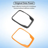 Car Steering Wheel Decorative Frame Sticker Alcantara Steering Protection Sticker for LI Lixiang L7 L8 L9 Car Interior Access