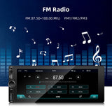 6.9 Inch 1DIN Multimedia CarPlay Android Auto Touch Stereo