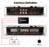 High Power 4 Channel Amplifier for Universal Vehicles