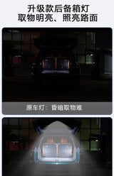 For Li Lixiang L7 L8 L9 2022 2023 Trunk Car LED Lights Tailgate Encamp Lights Interior Modification Accessories