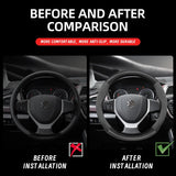 Suede Matte Carbon Fiber Cover for Suzuki Swift Car Interior Accessory Hocasen