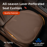 Universal Breathable PU Leather Car Seat Cushion Pad Car Interior Accessory OEM