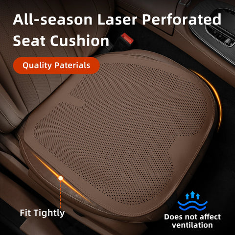 Universal Breathable PU Leather Car Seat Cushion Pad Car Interior Accessory OEM
