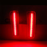 LED Rear Bumper Reflector Light Trim for Honda Accord 13-15 Car Interior Accessory iJDM