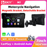 7.0 inch Wireless CarPlay DVR GPS for Universal Motorcycle