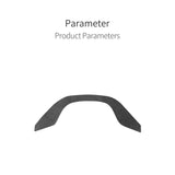For Honda Accord 10th Gen Facelift & INSPIRE Made of Alcantara Auto Steering Wheel Decorative Frame Trim Sticker Car Accessory