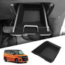Suzuki SOLIO 2015-2020 Car Center Storage Box ID Card Bank Card Tray Silicone Organizers Tidying Interior Accessories