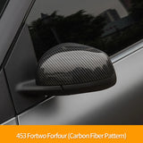 PC Rearview Mirror Cover for Smart 453 Fortwo Forfour