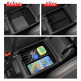 Smabee for Ford Bronco 4Door 2025+ Center Armrest Storage Box Double Layered Car Tray Car Interior Accessory Smabee