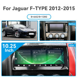 Android 13 Multimedia Touch Screen for Jaguar F-Type 2013–2020 Android Head Unit Aotsr