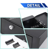 Rear Seat Lockable Storage Box for Jeep Wrangler JK JL