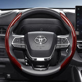 Carbon Fiber Steering Wheel Cover for Toyota Models