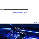 RGB Bluetooth Acrylic Strip for Universal Car Interior LED Ambient Light MAGIC COLORM RGB 20 cm x1