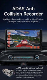 10-Inch 2K Android Multimedia Player for Peugeot 107 Aygo C1