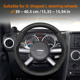 Breathable Carbon Fiber Wheel Cover for Jeep Wrangler