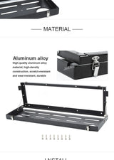 Aluminum Tailgate Organizer Rack for Suzuki Jimny 2010-2025 Car Interior Accessory HEBE