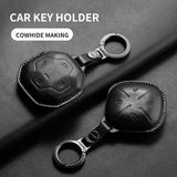 Leather Car Key Case Cover Shell For Chery Jetour Genesis X90 X70 X95 Traveller T2 Dashing X-1 Plus DTC IDM Protection Keycha
