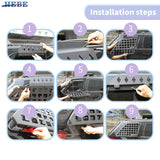 Window Armor Storage Rack for Jeep Grand Cherokee 2007-2010 Car Interior Accessory HEBE