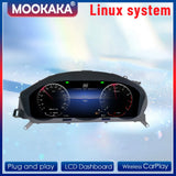 Digital Instrument Cluster 12.3-inch for Mercedes Benz C W204 Android Head Unit Aotsr