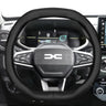 Steering Wheel Cover Ultra-Thin Leather Dacia Duster