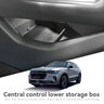 Lincoln Nautilus 2024 2025 Center Console Storage Box Car Central Lower Layer Tray TPE Organizer Accessories Tidying